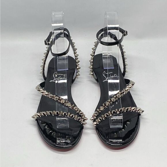 Christian Louboutin Mafaldina Spikes Ankle Strap Sandal size 36 - Picture 4 of 16